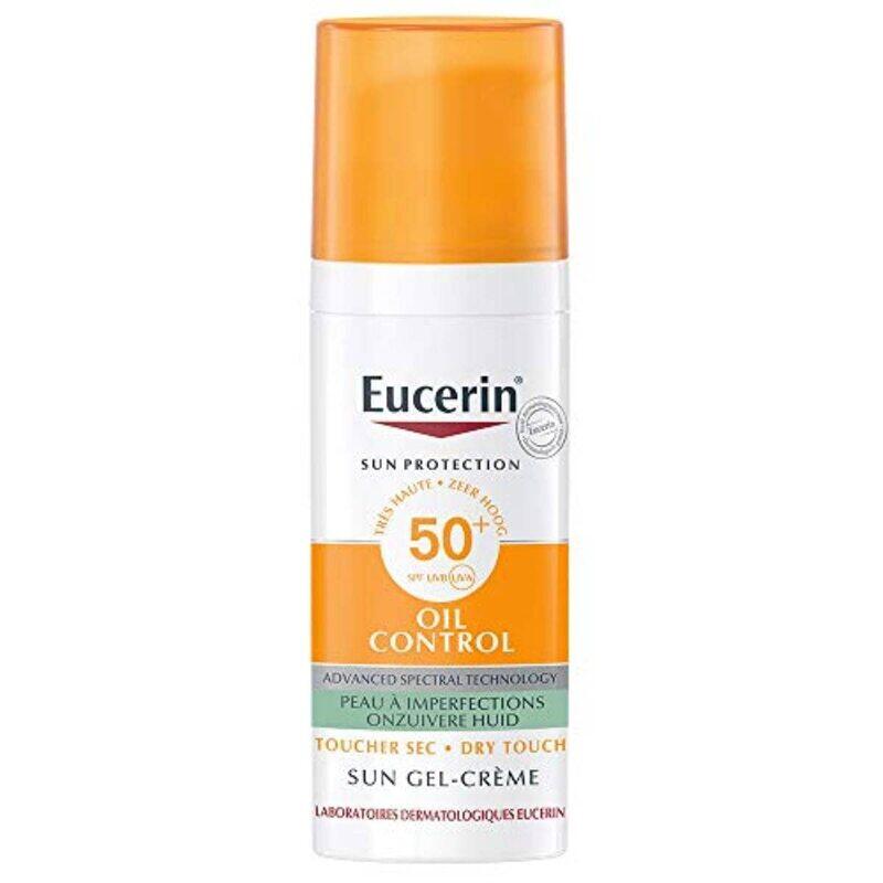 

Eucerin Sun Protection & Oil Control Sun Gel Cream, SPF 50+, 50ml