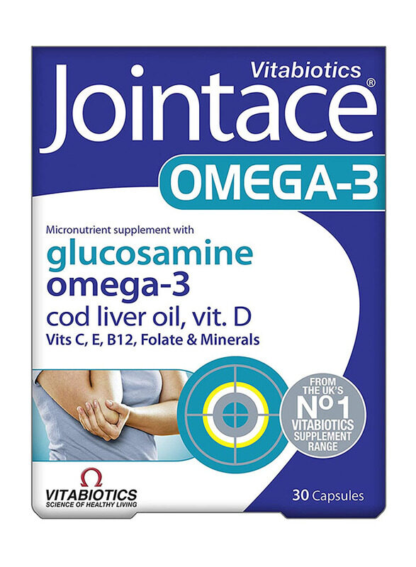 

Vitabiotics Jointace Omega 3 Supplement, 30 Capsules