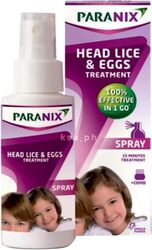 Paranix Head Lice & Eggs Treatment Spray for Normal Hair, 100ml