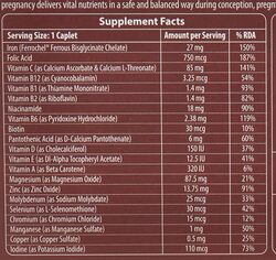 Vital Health Maternace Dietary Supplement, 30 Caplets