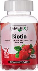 Amerix Adult Biotin Vitamin, 60 Gummies