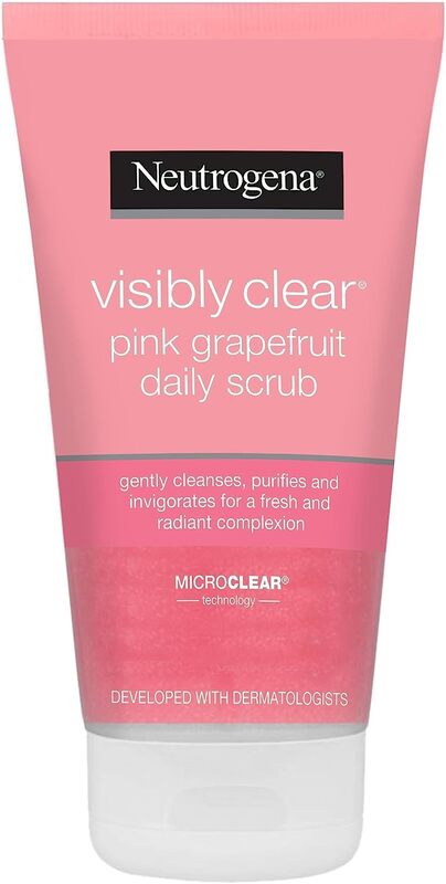 Neutrogena Visibly Clear Pink Grapefruit Daily Scrub, 150ml