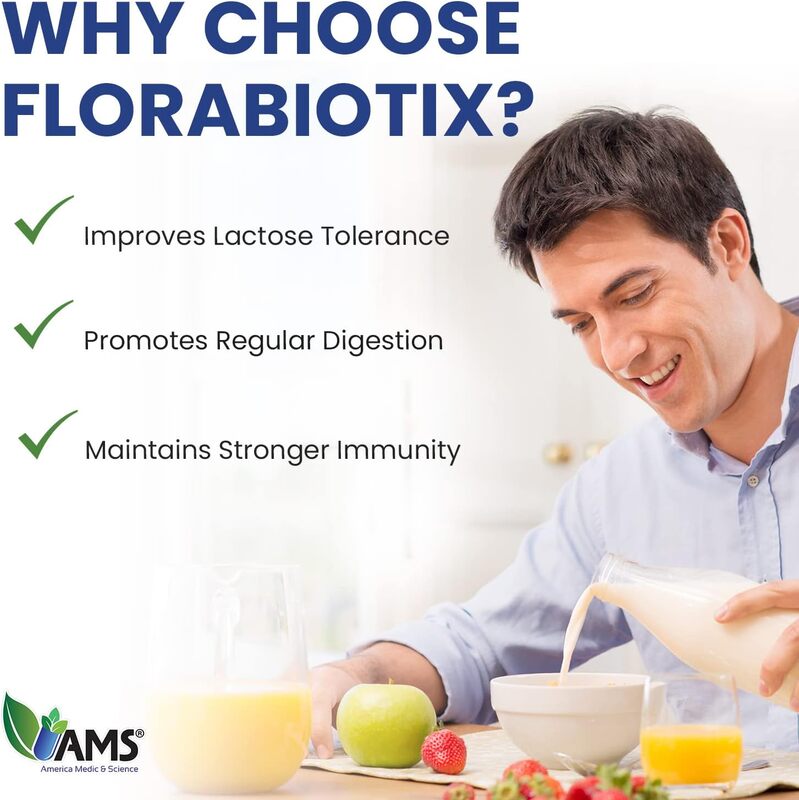 AMS Florabiotix Probiotic, 30 Capsules