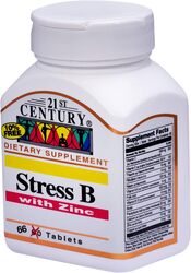 21St Century Stress B with Zinc Dietary Supplement, 66 Tablets