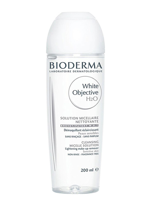 

Bioderma White Objective H2O Cleansing Micelle Solution, 200ml, Clear