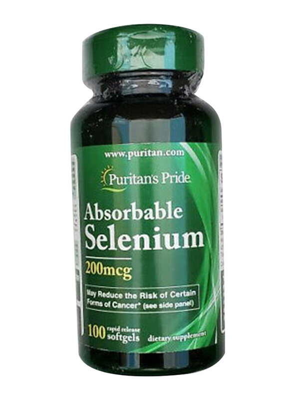 

Puritan's Pride Selenium Dietary Supplement, 200mcg, 100 Tablets