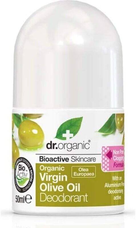 

Dr. Organic Virgin Olive Oil Roll On Deodorant, 50ml