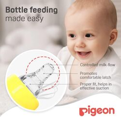 Pigeon Slim Neck Glass Bottle, 50ml, Multicolour