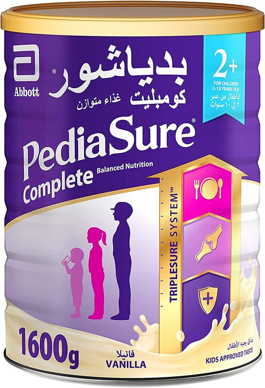 Pediasure Complete Balanced Nutrition Vanilla, 2-10 Years, 1.6Kg