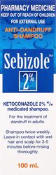 Sebizole Shampoo, 100ml