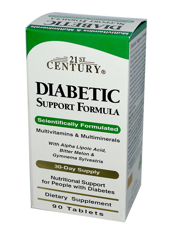 

21St Century Diabetes Support Formula, 90 Tablets