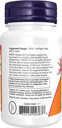 Now Foods Vitamin D-3 2000Iu, 120 Softgels