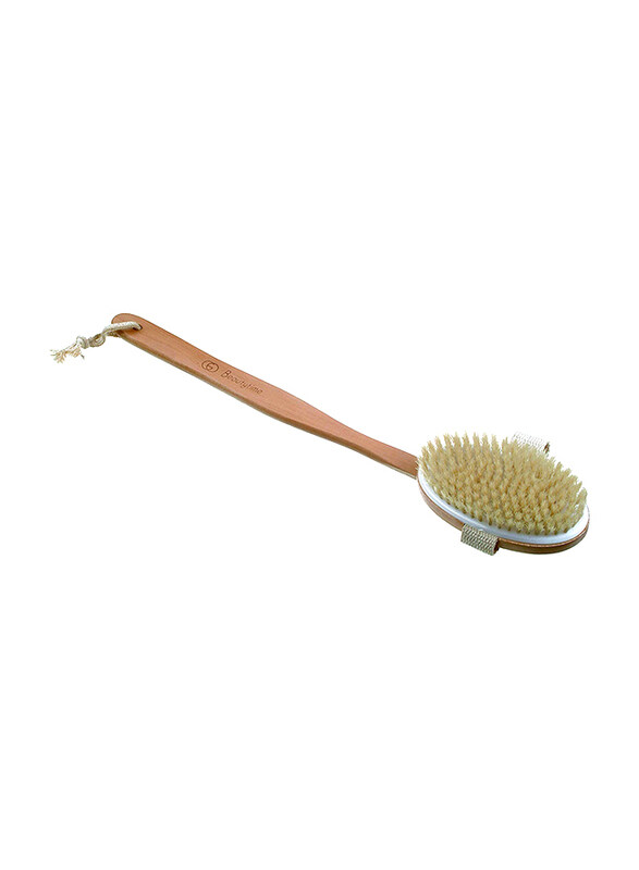 

Beauty Time Wooden Bath Brush, Brown