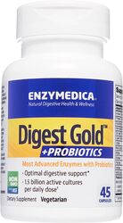 Enzymedica Digest Gold + Probiotics Dietary Supplement, 45 Capsules