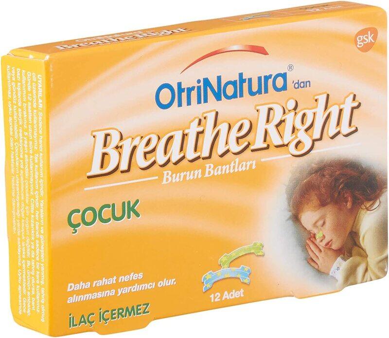 

Breathe Right Kids Nasal Strips, 12 Strips