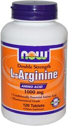 Now Foods L-Arginine Dietary Supplement, 1000mg, 120 Tablets