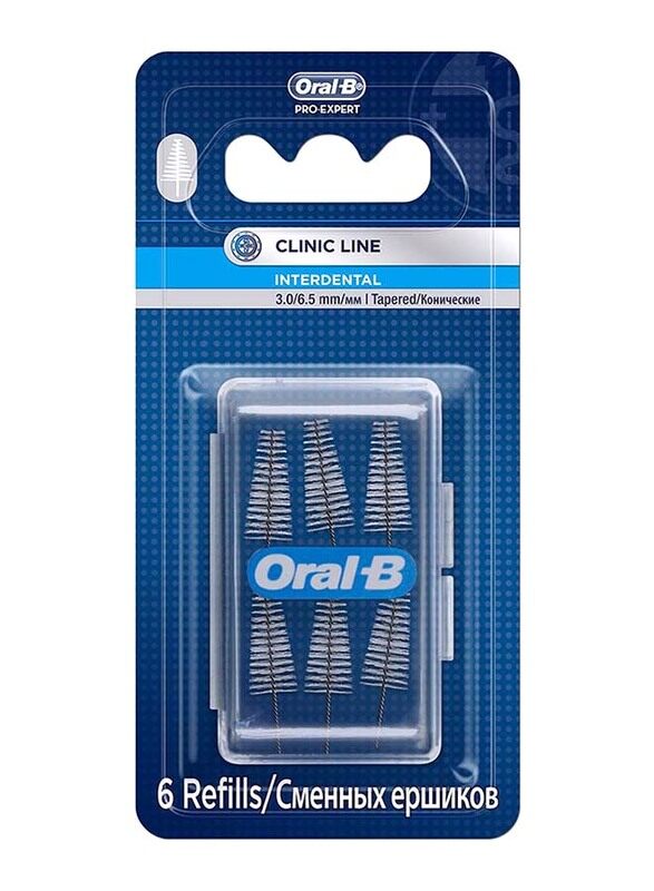 

Oral B Interdental Refills Tapered, 6 Pieces