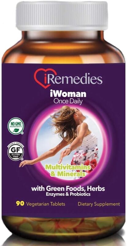 iRemedies Once Daily Multivitamins & Minerals for Women, 90 Tablets