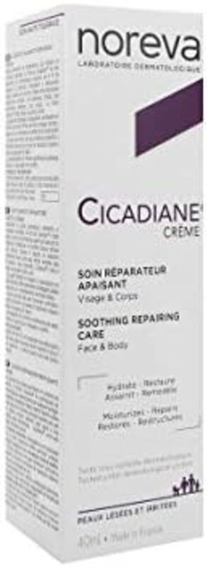 Noreva Cicadiane Repairing & Soothing Care Cream, 40ml