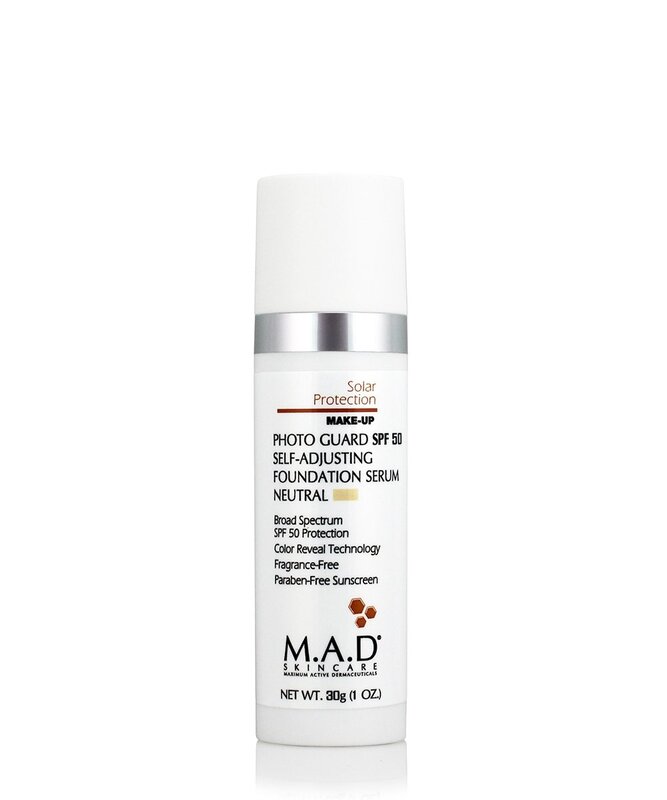 M.A.D Skincare Photo Guard SPF 50 Broad Spectrum Self-Adjusting Foundation Serum, 30g