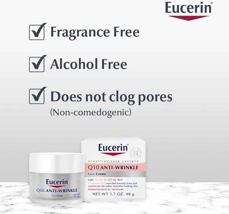 Eucerin Q10 Anti-Wrinkle Face Cream, 48gm