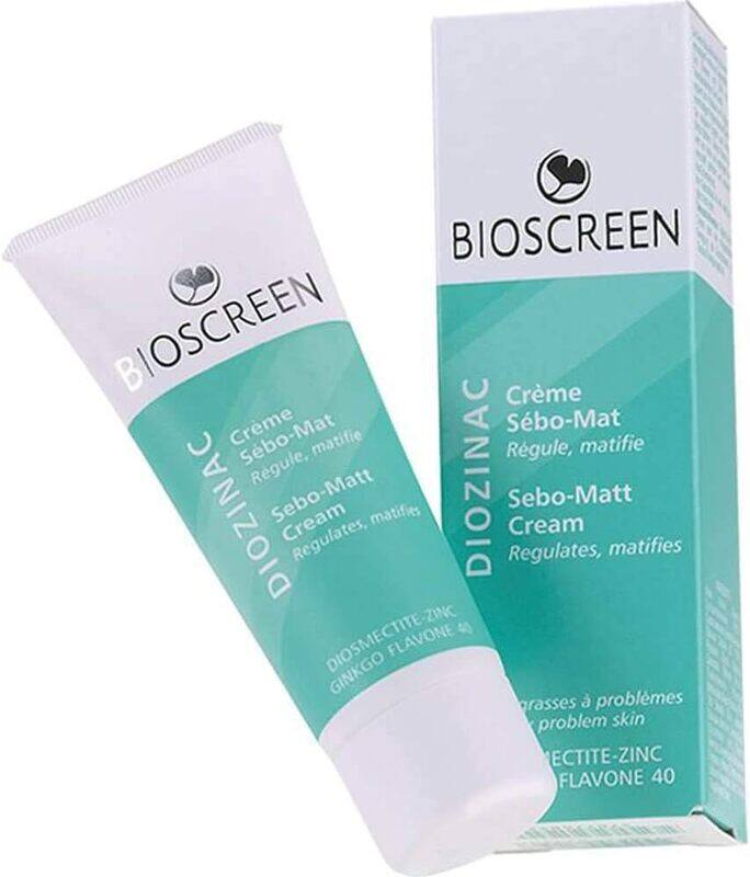 

Bioscreen Diozinac Sebo-Matt Face Cream for Oily Skin, 40ml