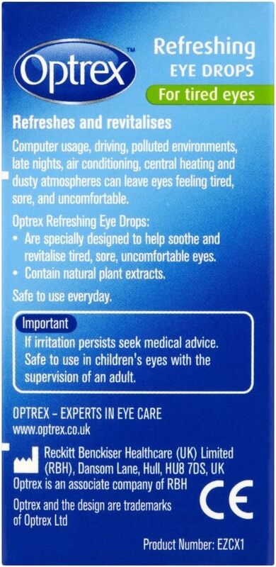 Optrex Refreshing Eye Drops, 10ml