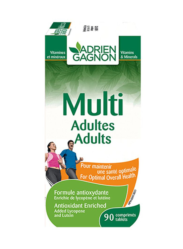

Adrien Gagnon Multi Adults Vitamins & Minerals, 90 Tablets