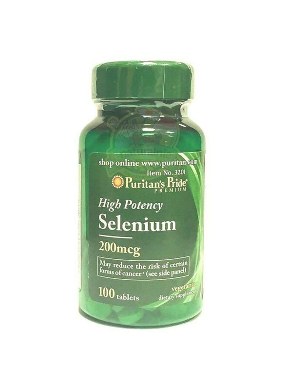 

Puritan's Pride Absorbable Selenium, 200mcg, 100 Softgels