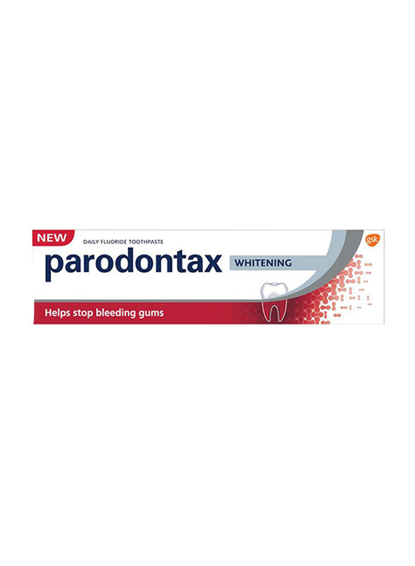 

Parodontax Whitening Unisex Toothpaste, Red/White, 75ml