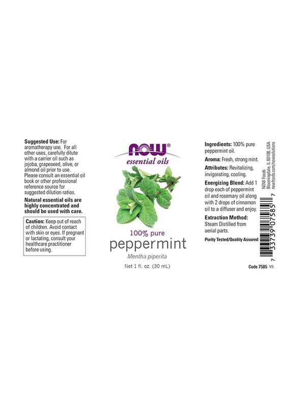 Now Foods Peppermint Essential Oils, 30ml