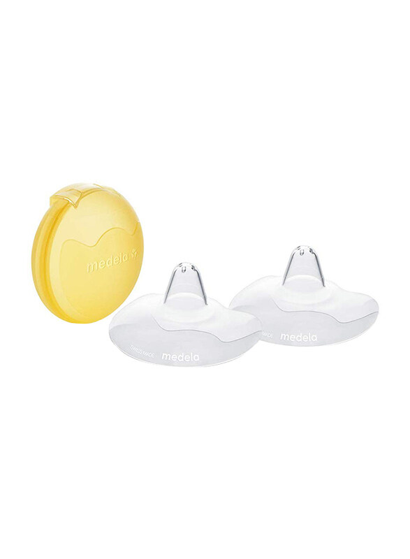 

Medela 200.1625 Contact Nipple Shields with Case Small, 16mm, Clear