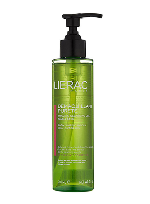 

Lierac Demaquillant Purete Foaming Cleansing Gel, 200ml, Green