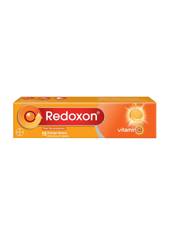 Redoxon Orange Vitamin, 15 Effervescent Tablets