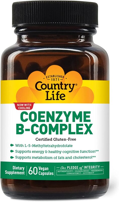 

Country Life Coenzyme B-Complex Capsules, 60 Capsules