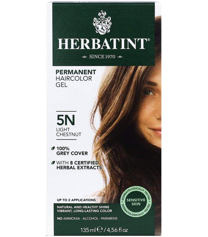 

Herbatint Hair Color, 135ml, 5N Light Chestnut