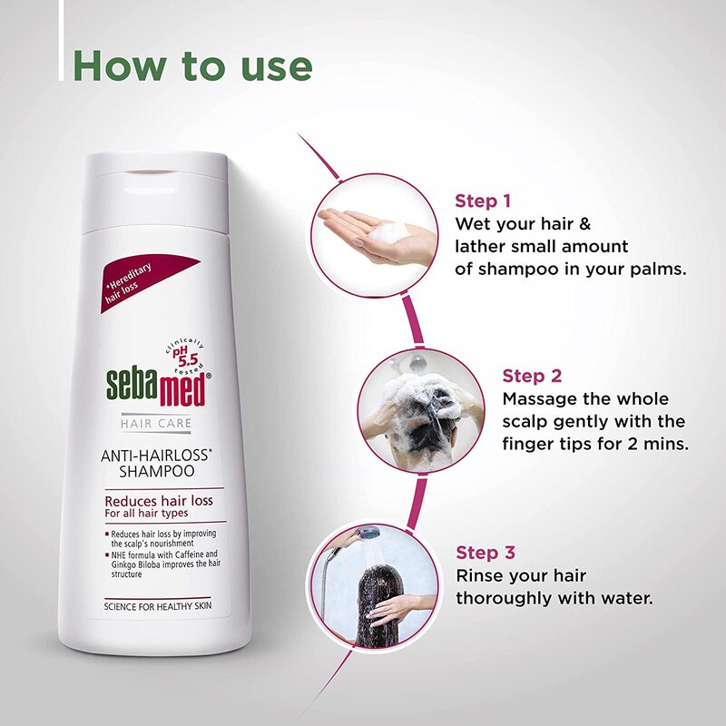 Sebamed Anti-Hairloss Shampoo, 200ml