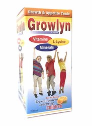 Growlyn Vitamin Minerals Liquid Syrup, 200ml