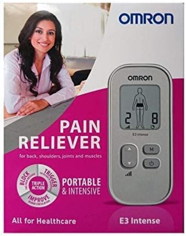 Omron E3 Portable & Intensive Pain Reliever, White