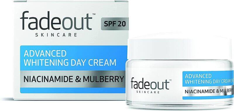 

Fadeout Advanced Whitening SPF 20 Day Cream, 50ml