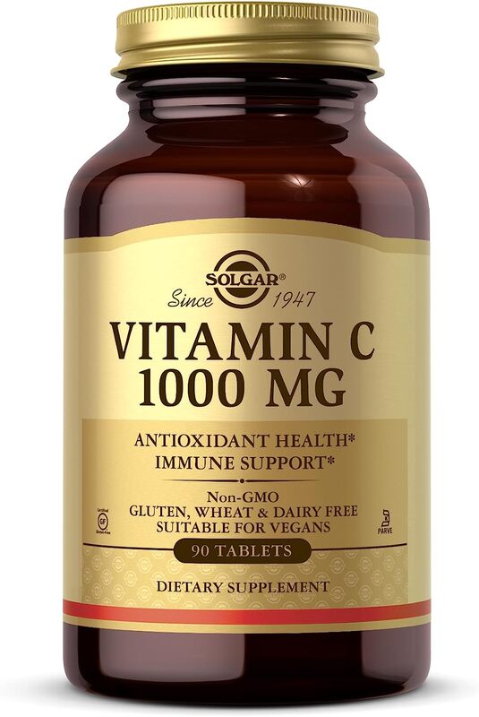 Solgar Vitamin C Dietary Supplement, 1000mg, 90 Tablets