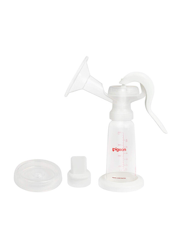 

Pigeon Basic Manual Breast Pump, Clear