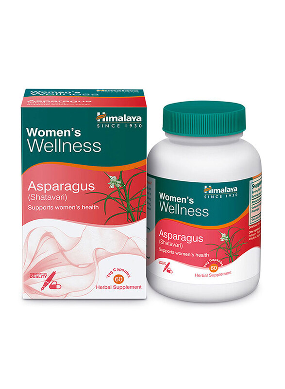 

Himalaya Women's Wellness Asparagus Shatavari Herbal Supplement, 60 Capsules