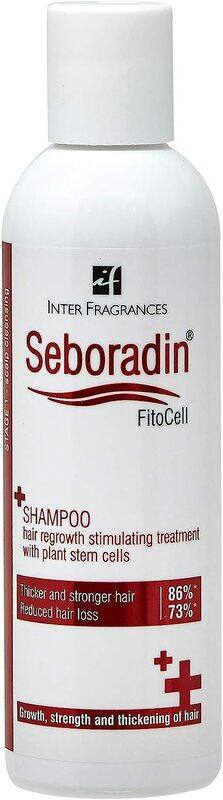 

Seboradin Fitocell Anti Hair Loss Shampoo for All Hair Types, 200ml