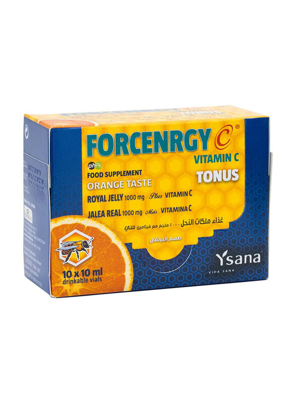 

Ysana Forcenrgy Vitamin C Tonus Drinkable Vials, 10ml