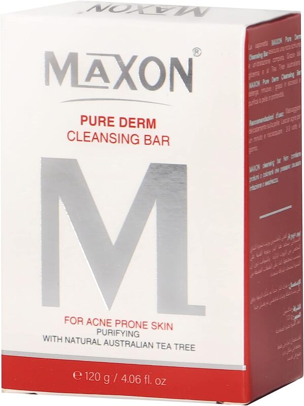 Max-on Pure Derm Cleansing Bar, 100gm