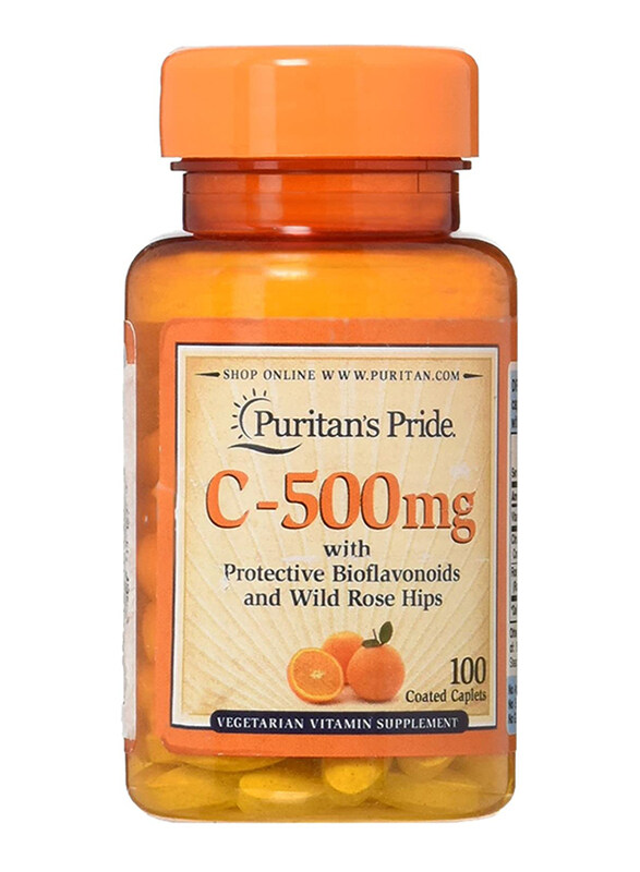 

Puritans Pride Vitamin C 500Mg, 100 Tablets