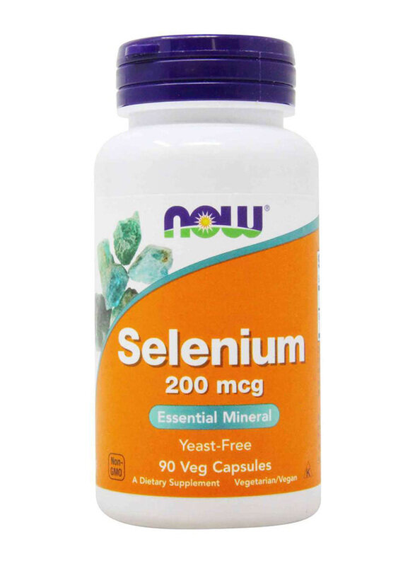 

Now Foods Selenium Supplements, 200Mcg, 90 Capsules