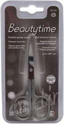 Beautytime BT102 Curved Nail Scissor, Silver