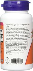 Now Foods Vitamin D 1000Iu, 180 Softgels